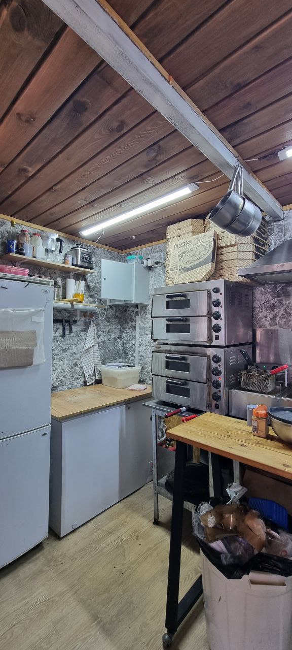 Подовые печи и фритюр, чистая зона